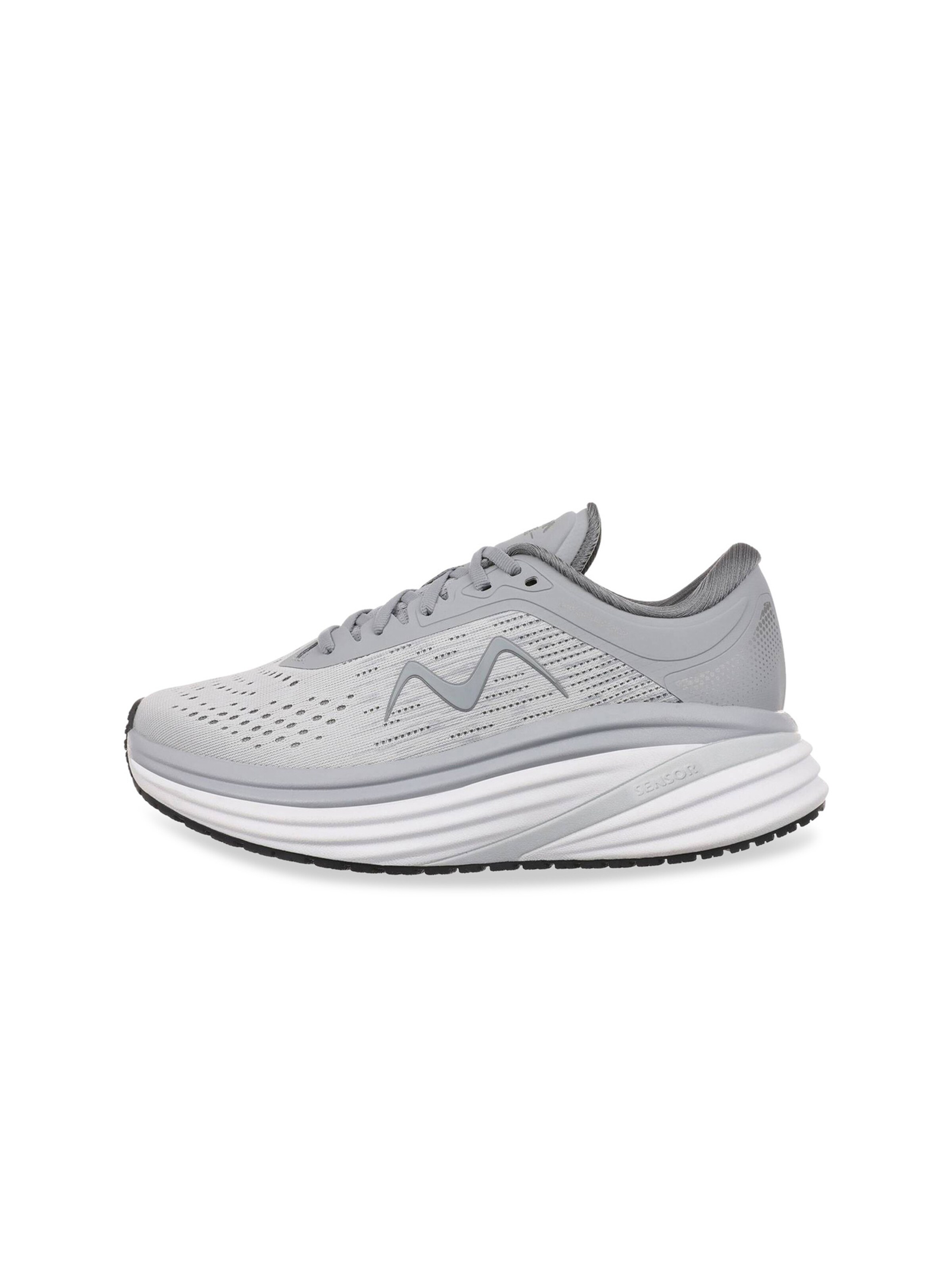 MBT - Sapatilhas slip-on ' M-3000 Lace Up ' em prata: lateral