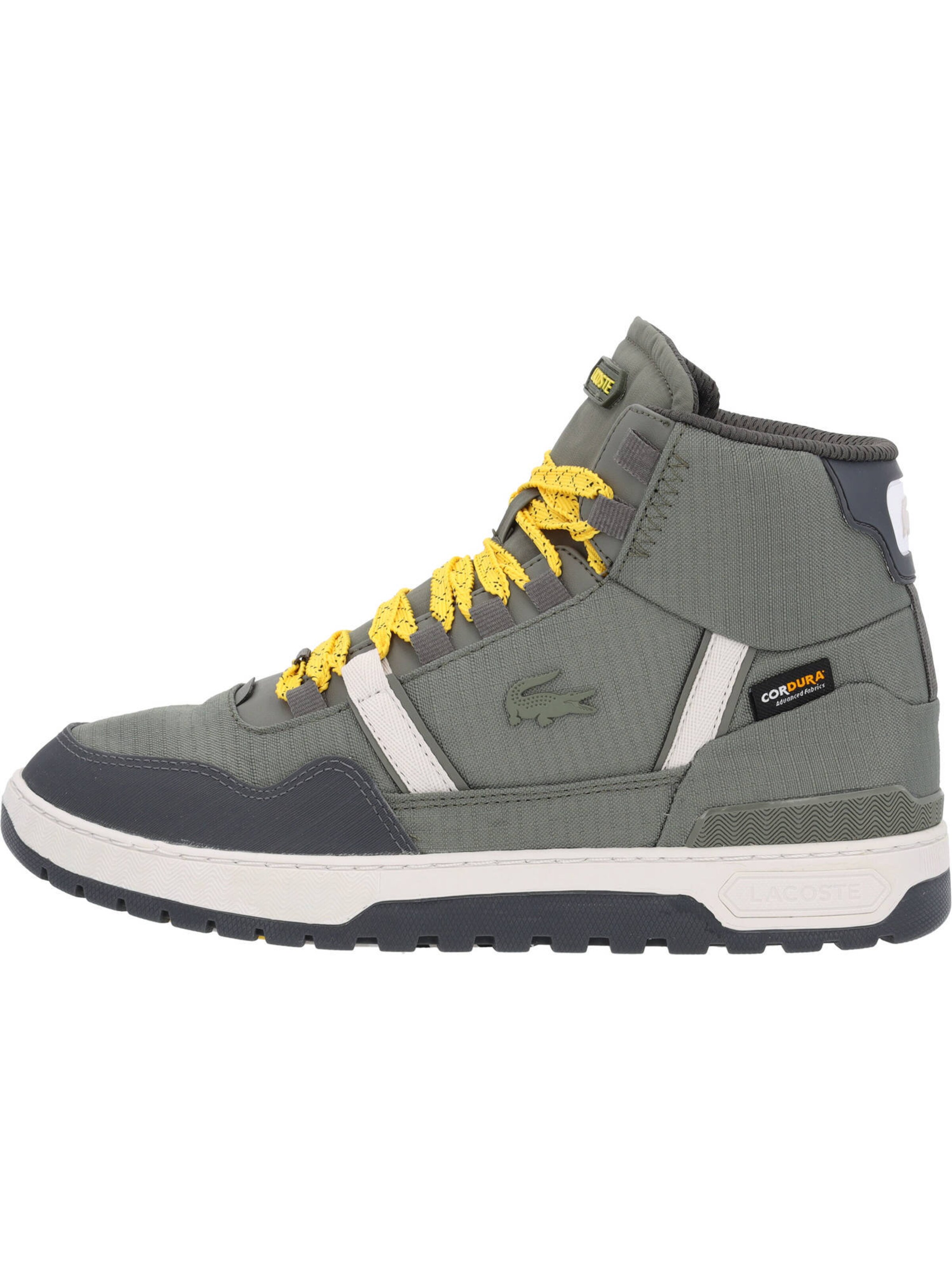 LACOSTE Lace-Up Boots in Green