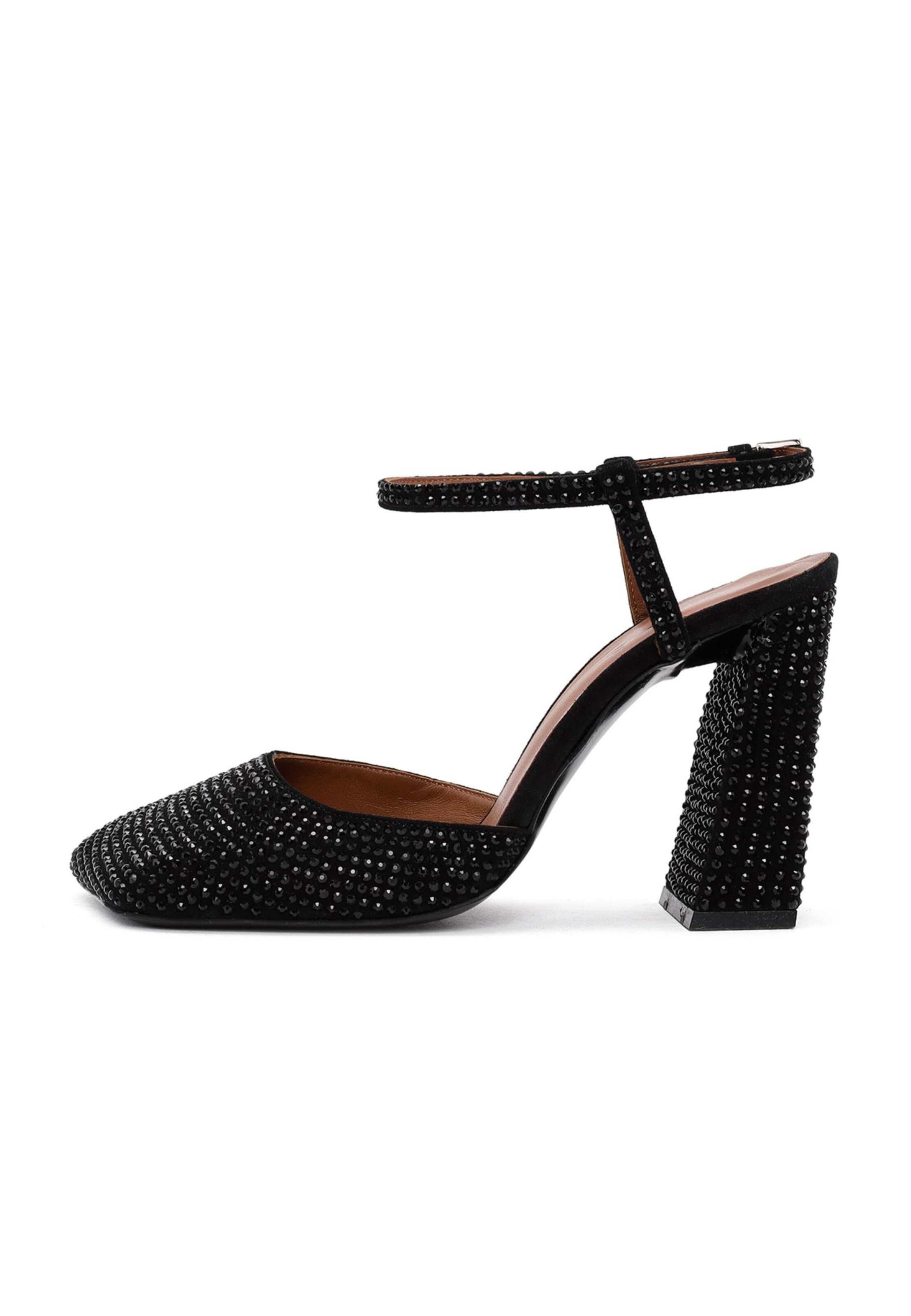 Décolleté sling di Derimod in nero: frontale