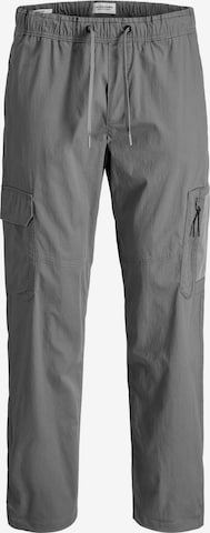 Pantaloni cargo di JACK & JONES in grigio: frontale