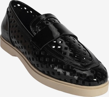 Desa - Zapatillas 'Slip-Ons' en negro: frente