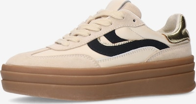 MANFIELD Sneaker in beige / schwarz, Produktansicht