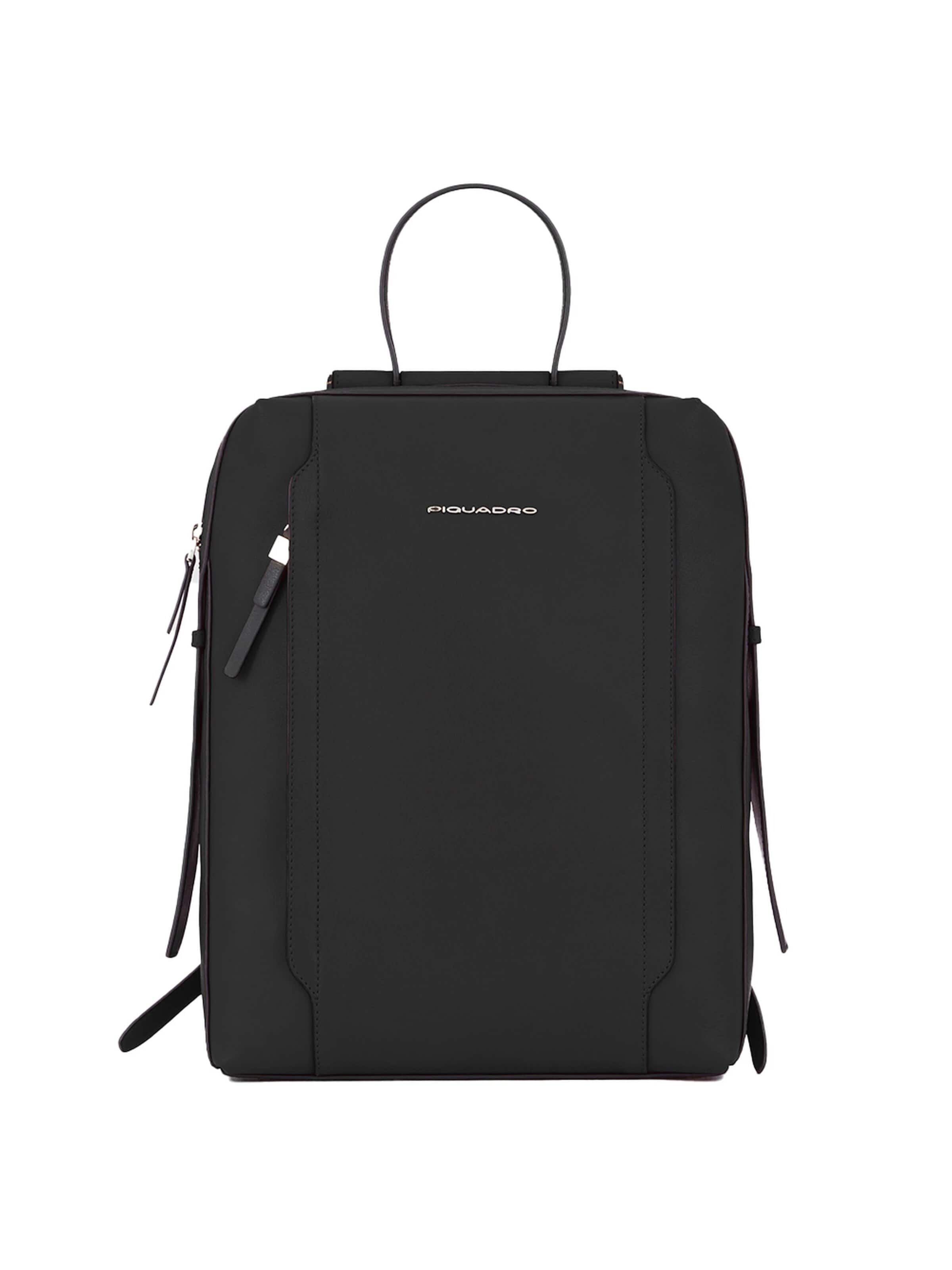 Piquadro Rucksack‌‌‌ in Schwarz: Vorderseite
