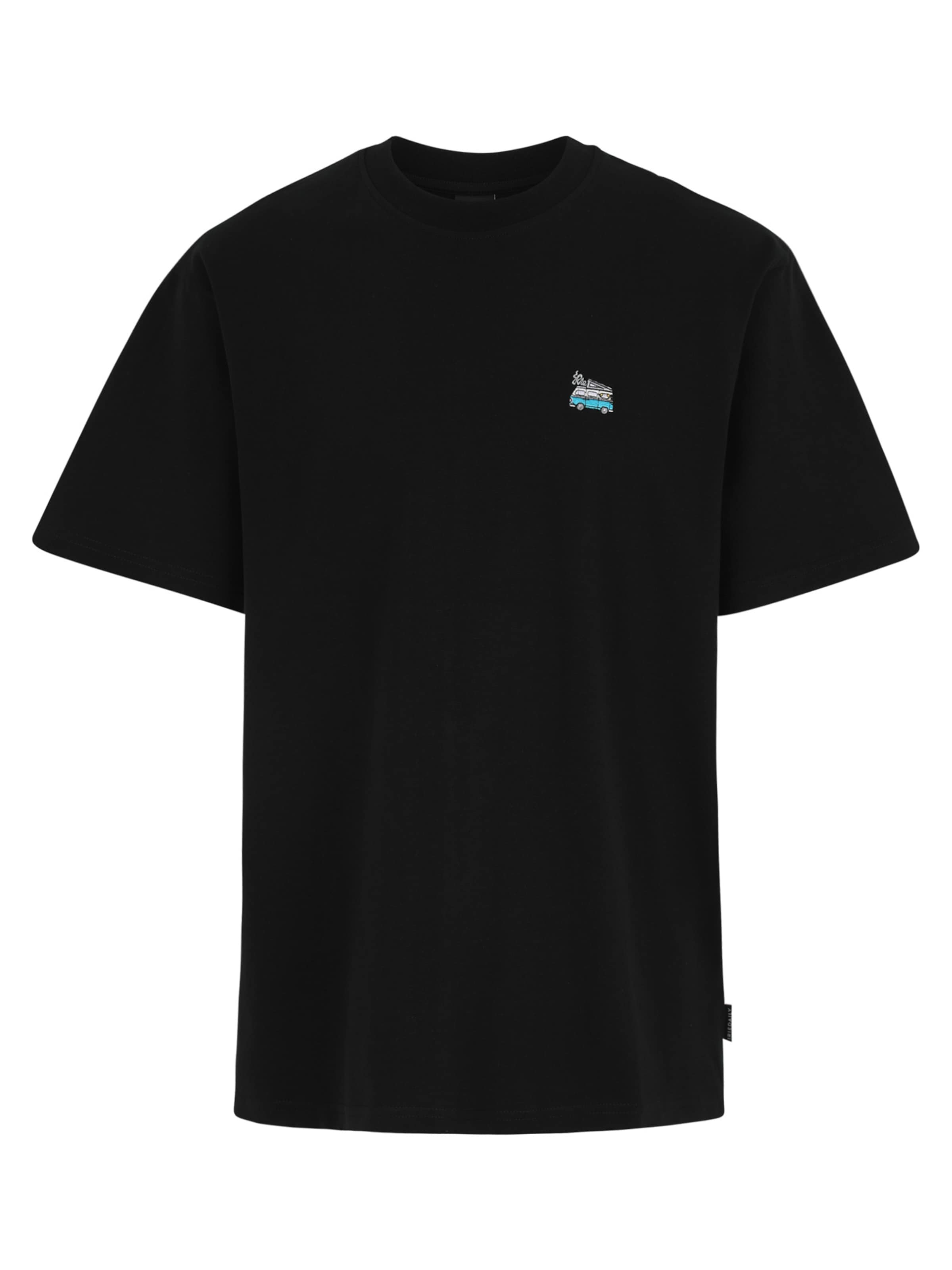 T-Shirt 'Smokin Van' Iriedaily en noir : devant