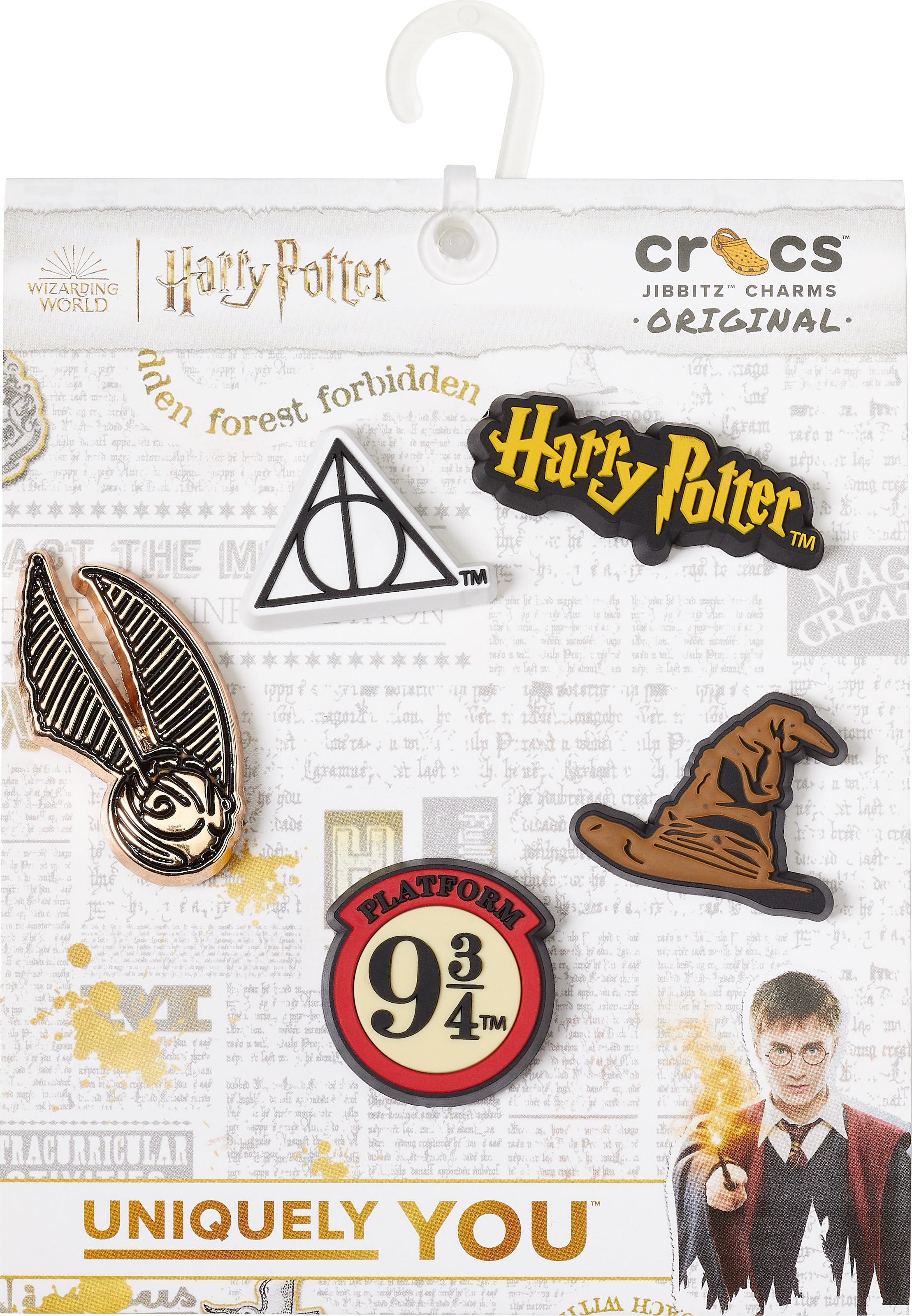 Accesorii încălţăminte 'Harry Potter' de la Crocs pe mai multe culori