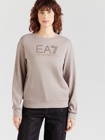 EA7 Emporio Armani Tréning póló - szürke: elől