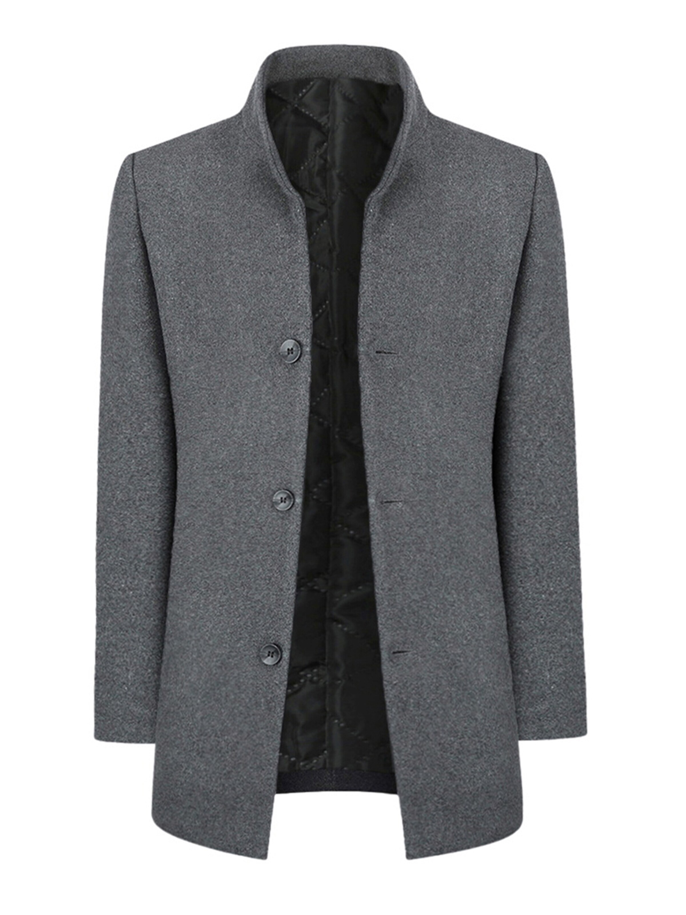 YOUTHUP Winter Coat 'Winterfester' in Grey