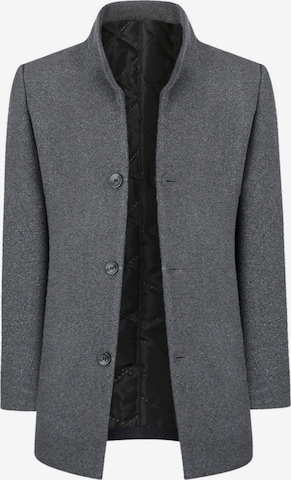YOUTHUP Winter Coat 'Winterfester' in Grey: front