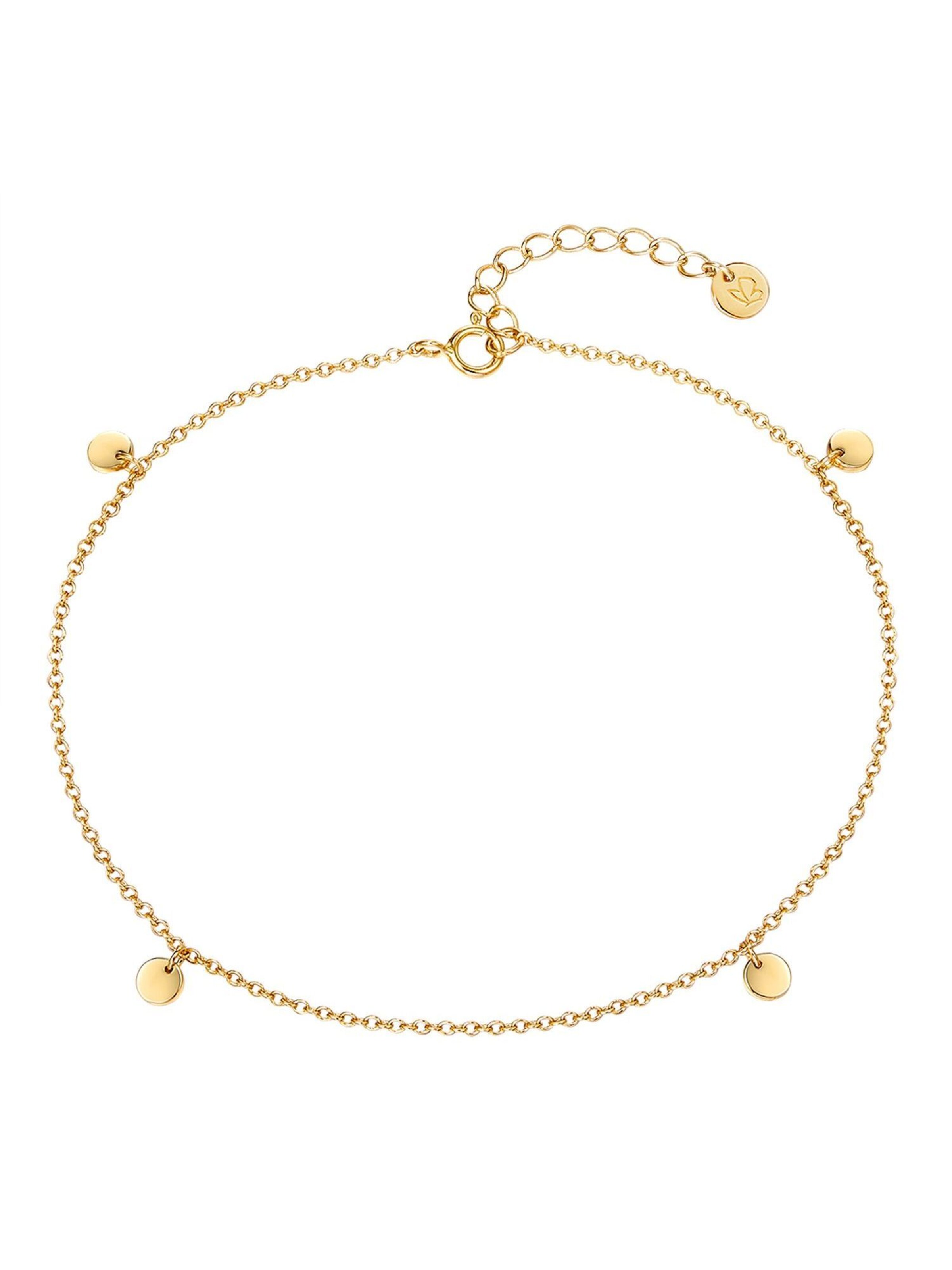 Glanzstücke München - Joyería para pies en oro: frente