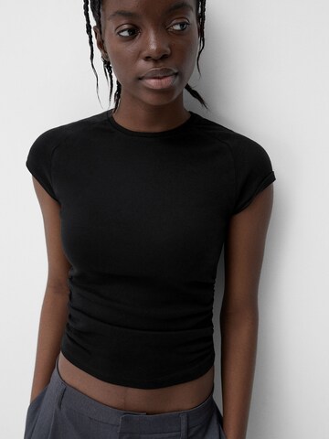 T-shirt Bershka en noir