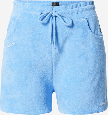 Elias Rumelis Regular Broek in Blauw: voorkant