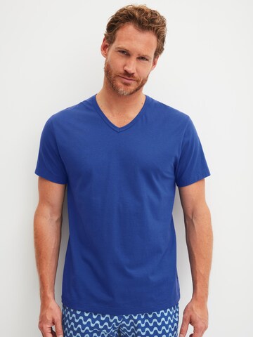 CALIDA Shirt 'RMX Sleep Leisure'‌‌‌‌ in Blau