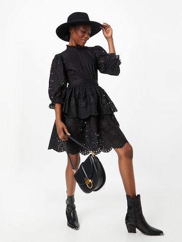 BRUUNS BAZAAR Shirt dress 'Rosie Emlin' in Black