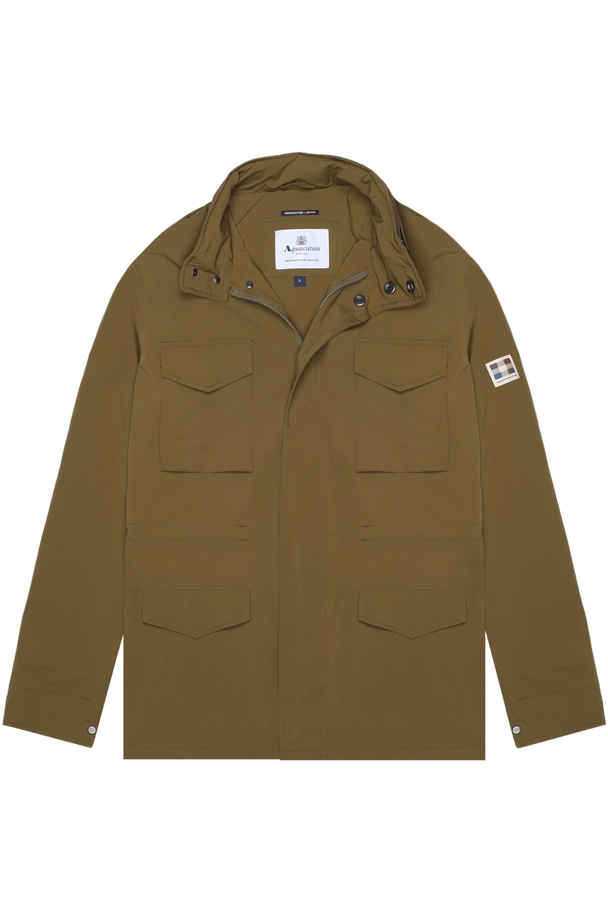 Aquascutum Active Between-Season Jacket in Green: front