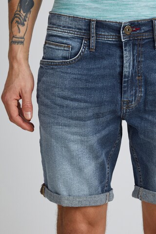 BLEND Regular Jeansshorts 'Denim' in Blau