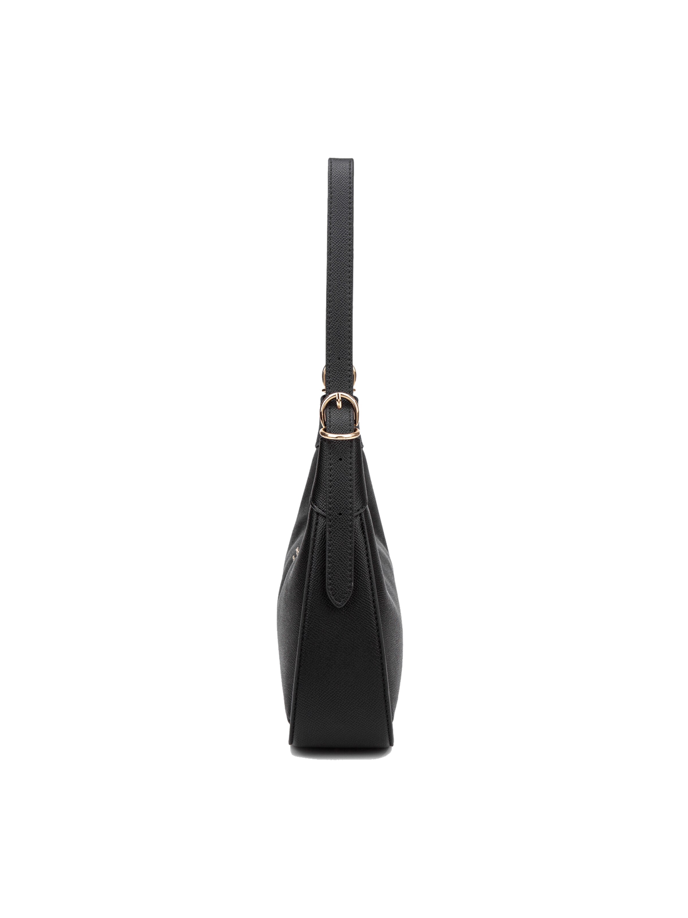 Borsa a spalla 'Borsa a spalla donna pelle vegana PU - Lisandra Elite nera' di David Jones in nero