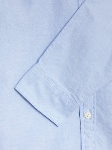 Lyle & Scott Regular fit Overhemd in Blauw