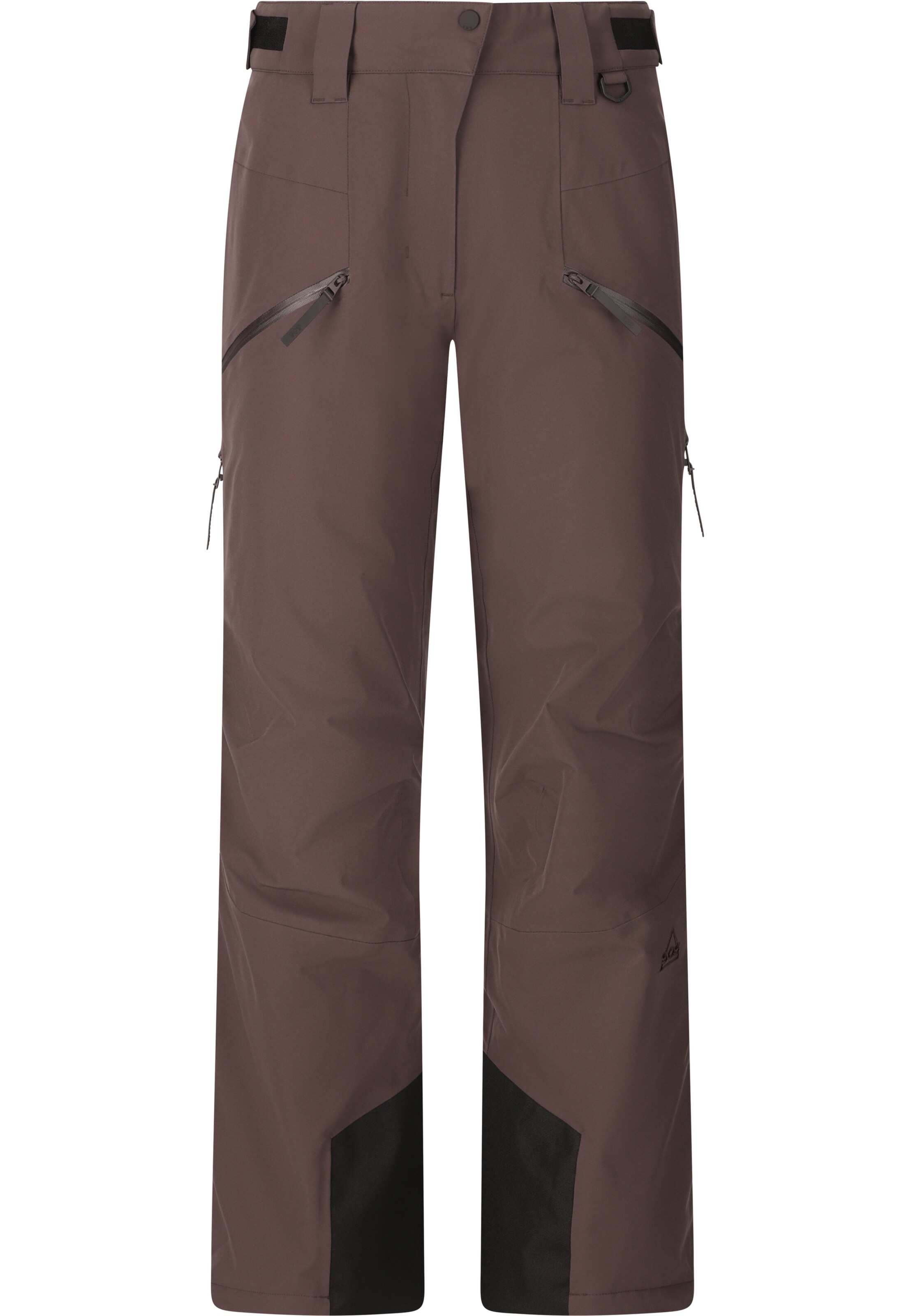 SOS Regular Workout Pants 'Cosmos' in Brown: front