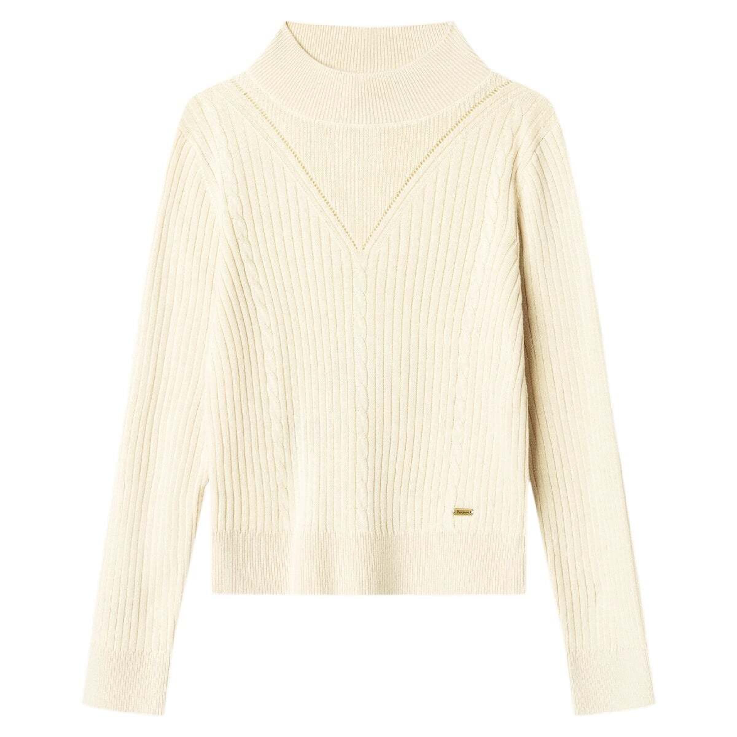 Pepe Jeans - Jersey 'Marla' en beige: frente