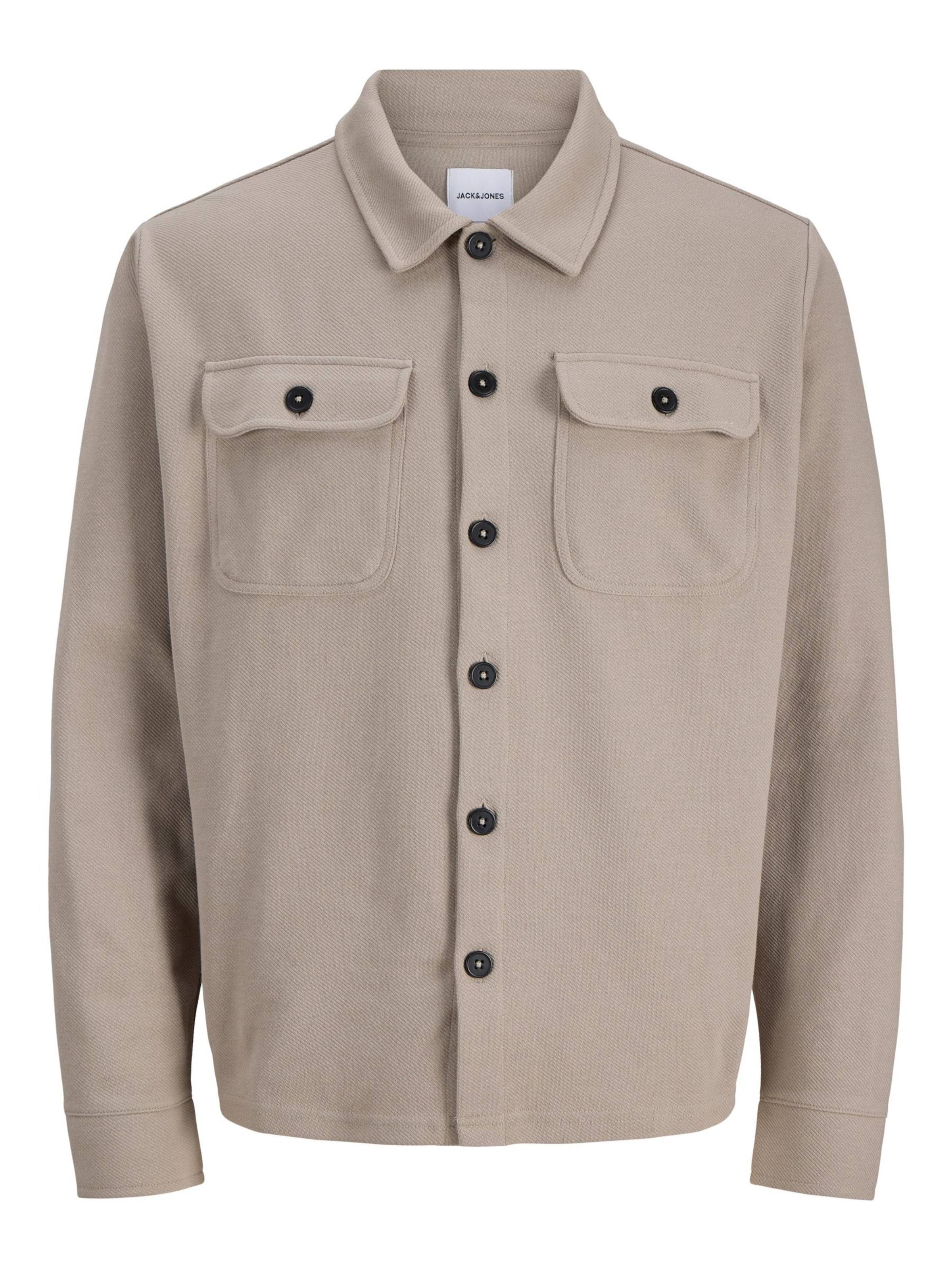 Comfort fit Camicia di JACK &amp; JONES in grigio: frontale