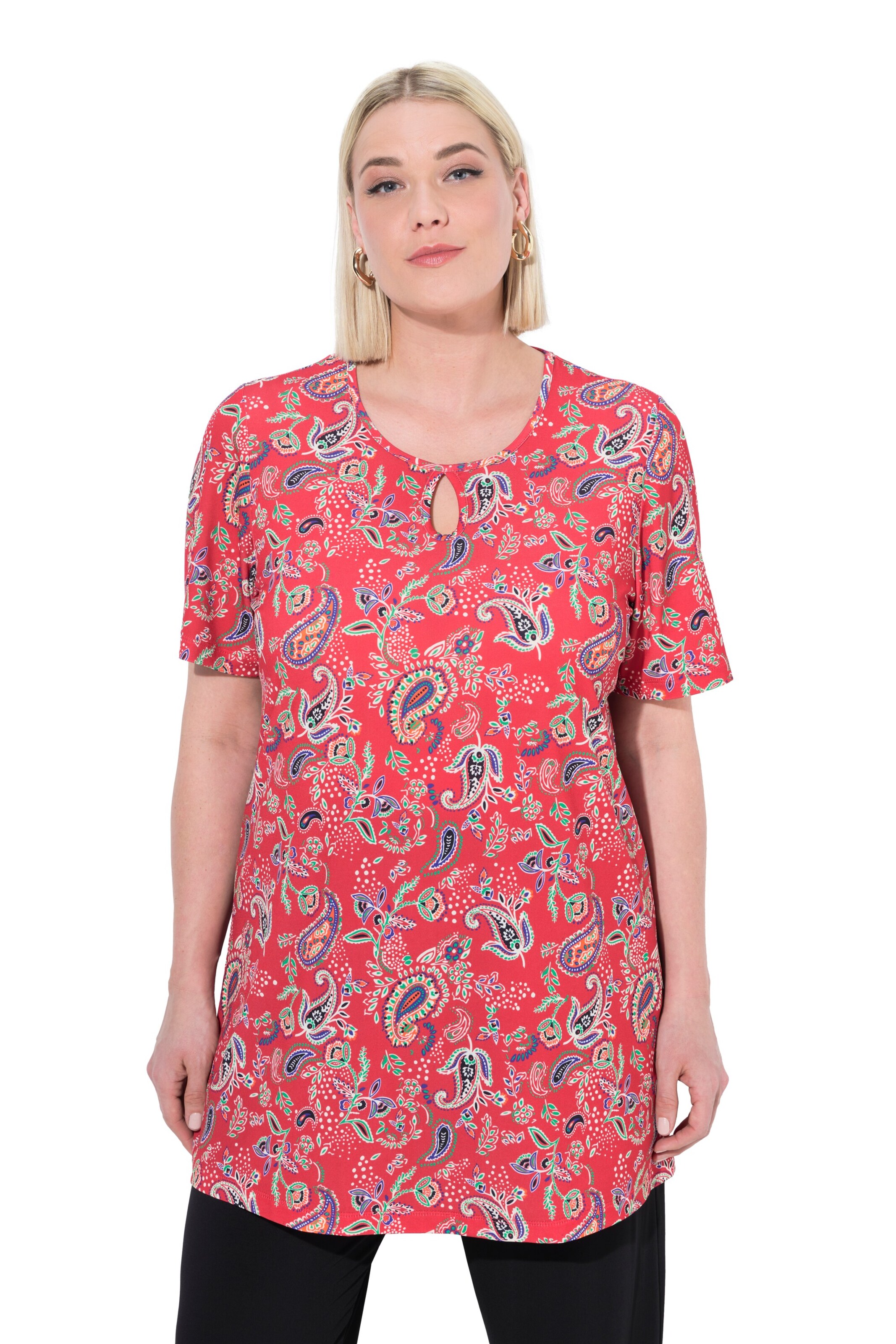 Ulla Popken Shirt in Red: front