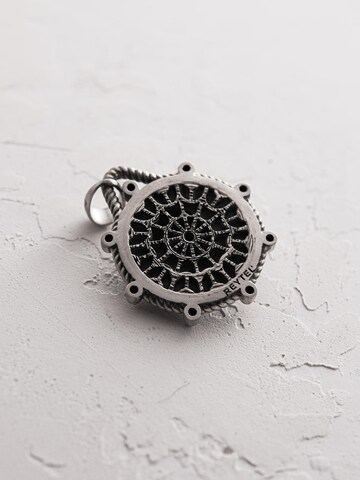 REYTEL Anhänger 'WHEEL of FATE' in Silber