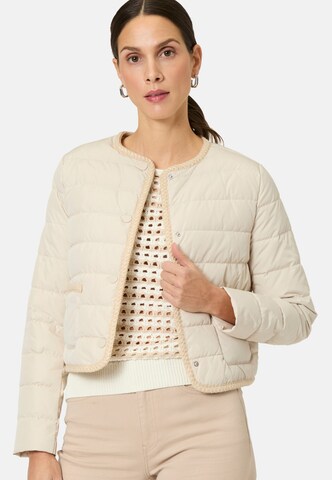 Veste mi-saison zero en beige : devant