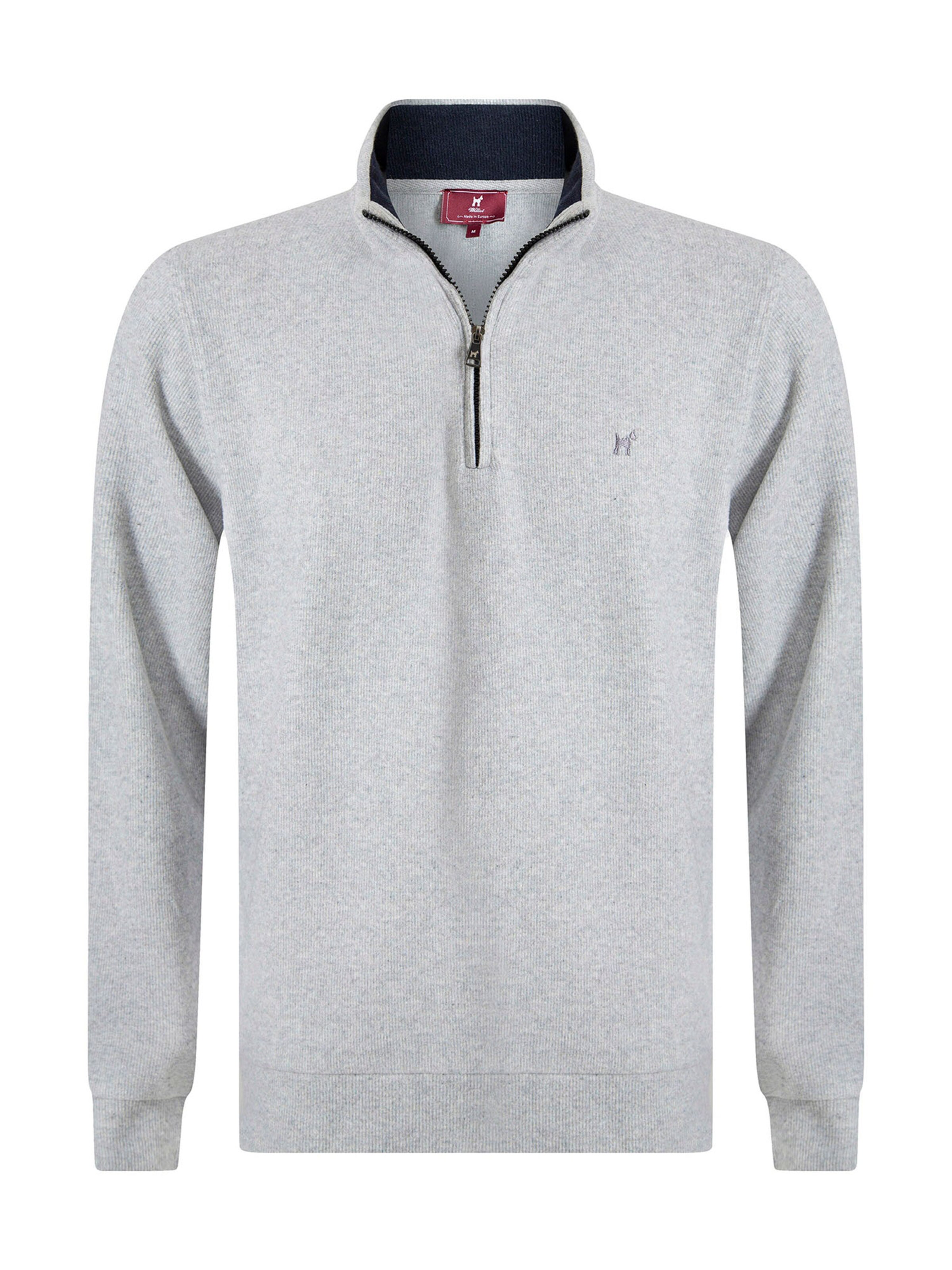 Williot Sweatshirt in Grau: Vorderseite