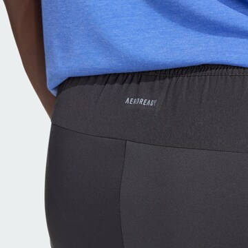 ADIDAS PERFORMANCE Tapered Workout Pants 'Designed For Training' in Black