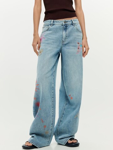 Desigual Baggy Джинсы в Синий: спереди