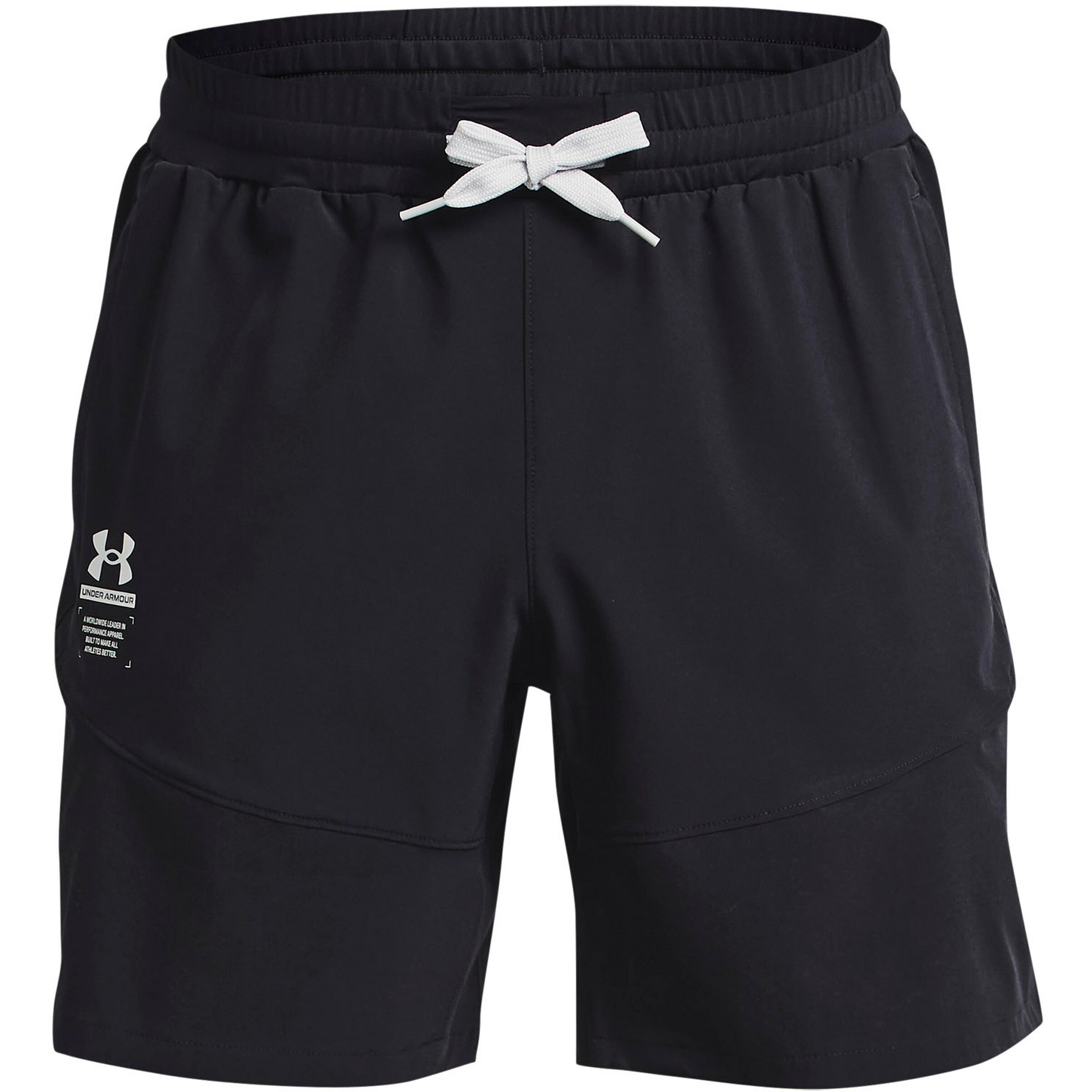 UNDER ARMOUR Regular Sporthose in Schwarz: Vorderseite