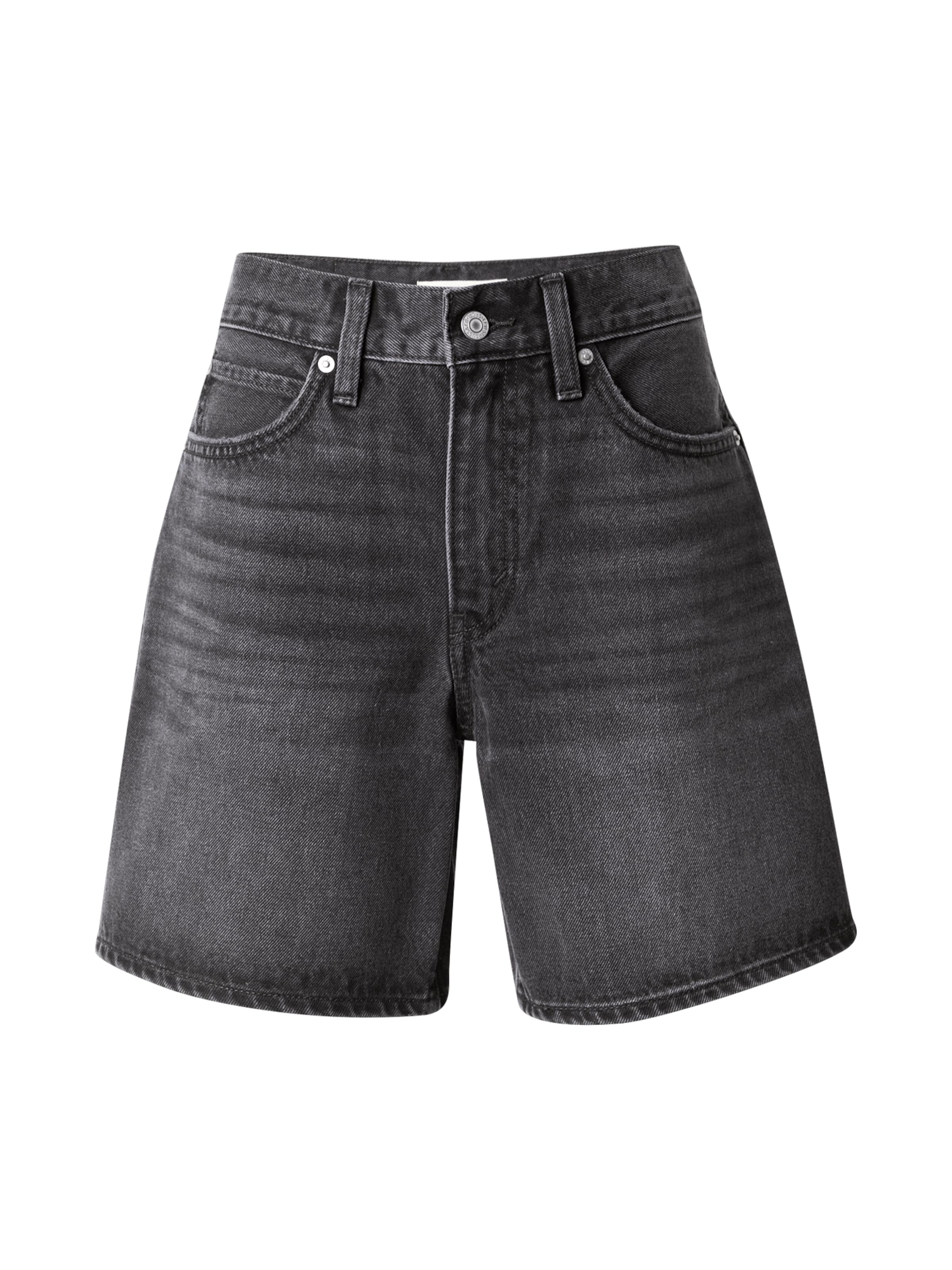 LEVI'S ® Loosefit Τζιν ''94 Baggy Short' σε μαύρο: μπροστά