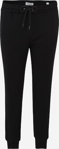 Jack & Jones PlusTapered Hlače 'JPSTGordon JJBradley' - crna boja: prednji dio