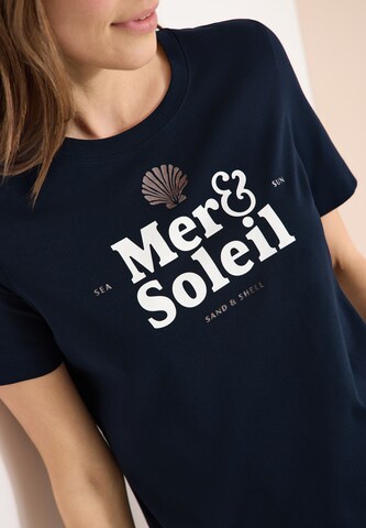 CECIL T-Shirt in Blau