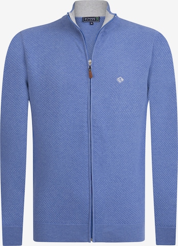 Sir Raymond Tailor Knit Cardigan 'Sydney' in Blue: front