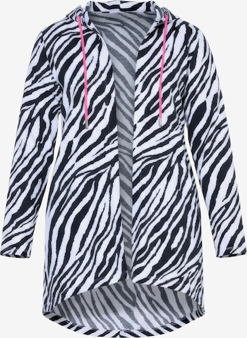 Angel of Style Sweatjacke in Schwarz: Vorderseite