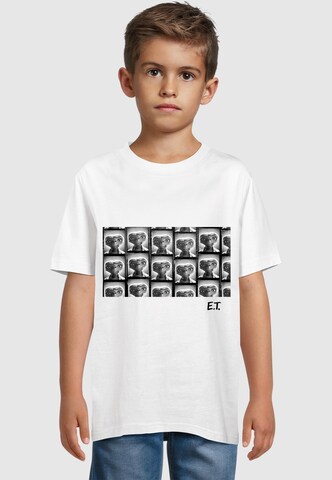 Merchcode Shirt 'E.T. - For Reel' in White: front