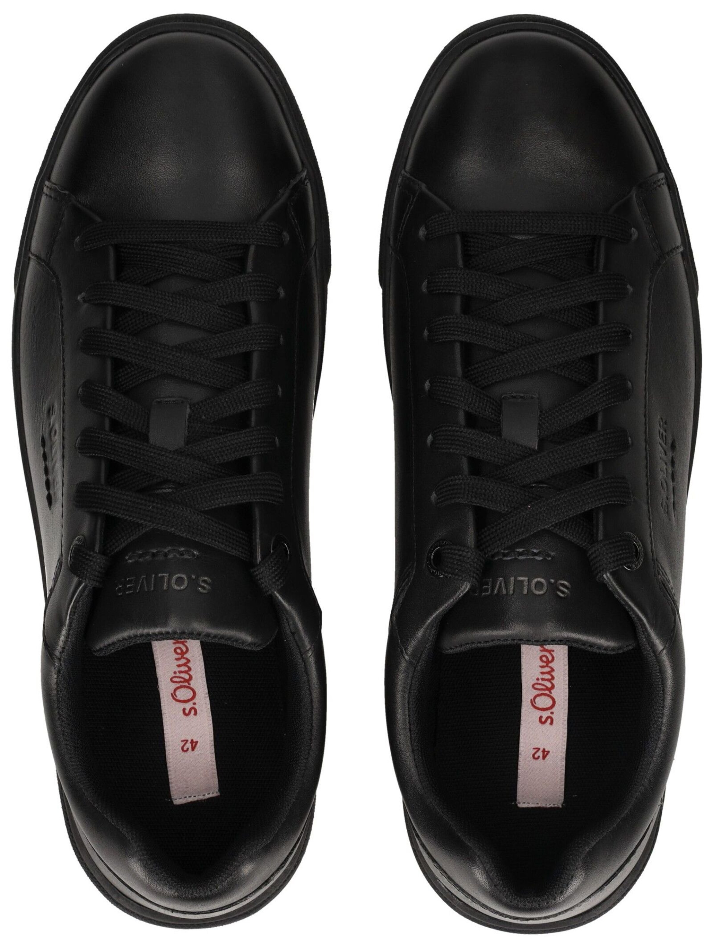 s.Oliver Platform trainers in Black