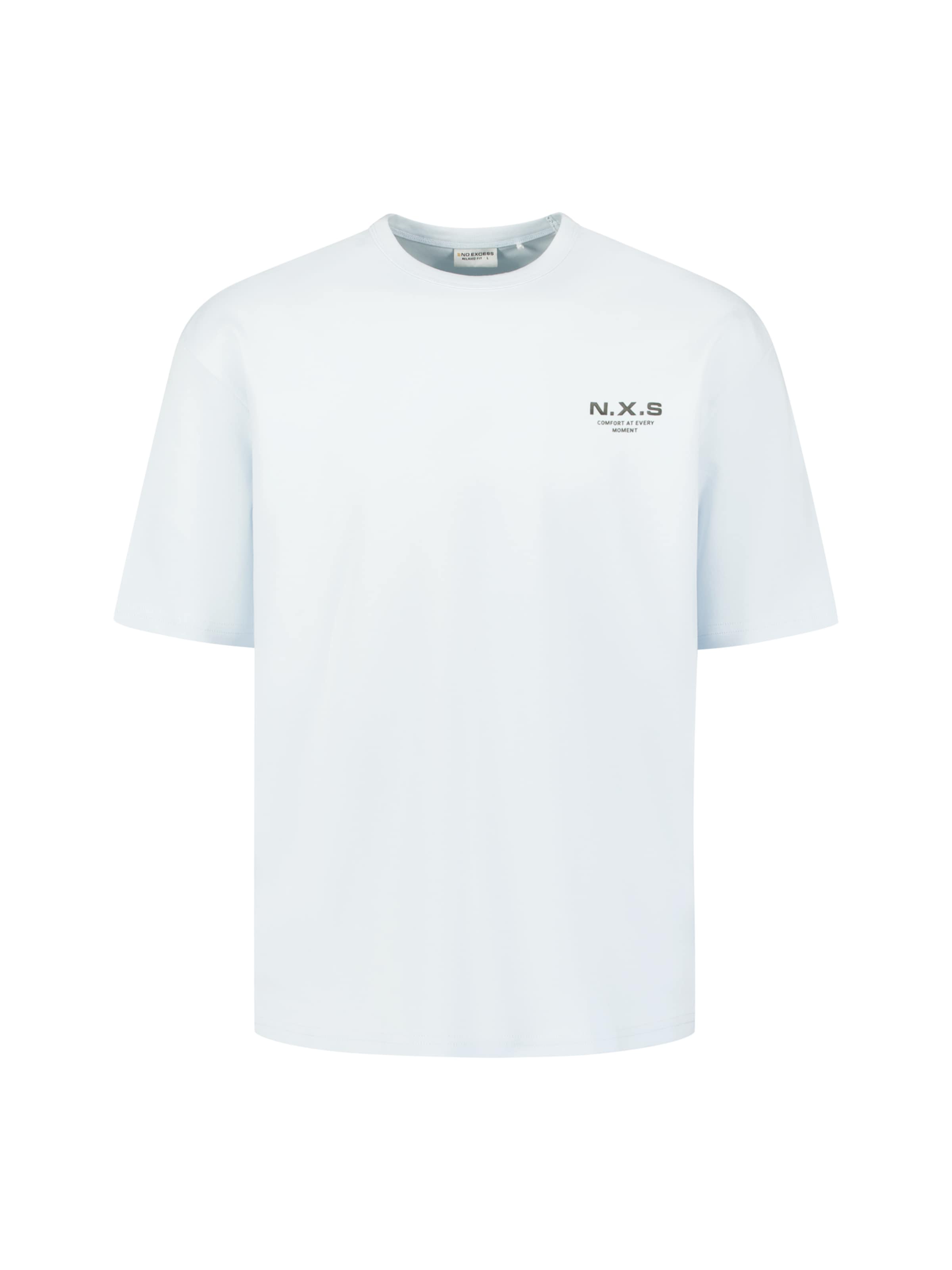 No Excess Shirt in White: front