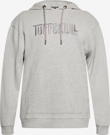 TUFFSKULL Sweatshirt in Grey: front