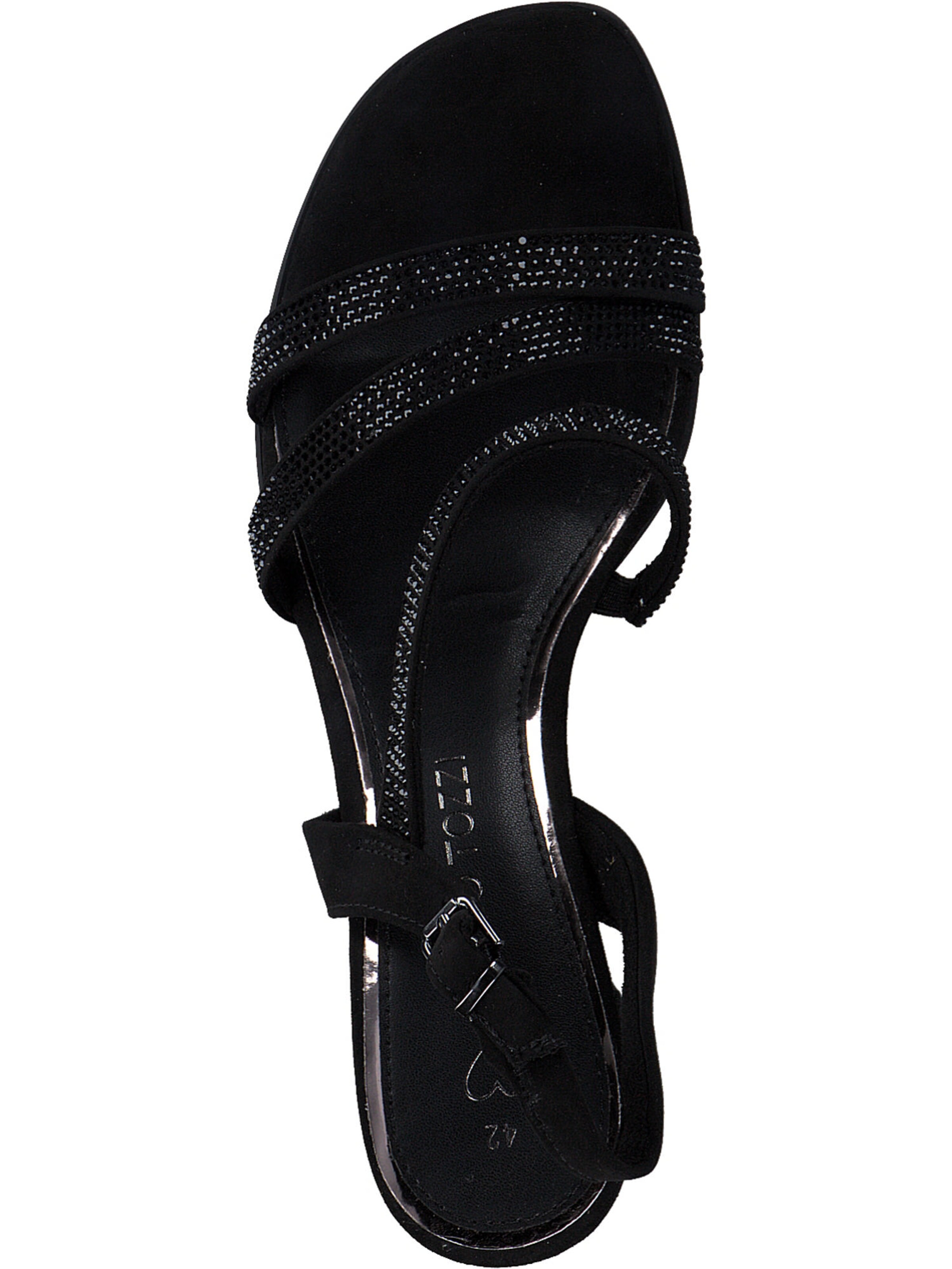 MARCO TOZZI Strap sandal '28343' in Black
