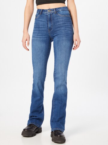 Tally Weijl Flared Jeans in Blue: front