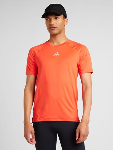 ADIDAS PERFORMANCE Funktionsshirt 'GYM+' in Rot: Vorderseite
