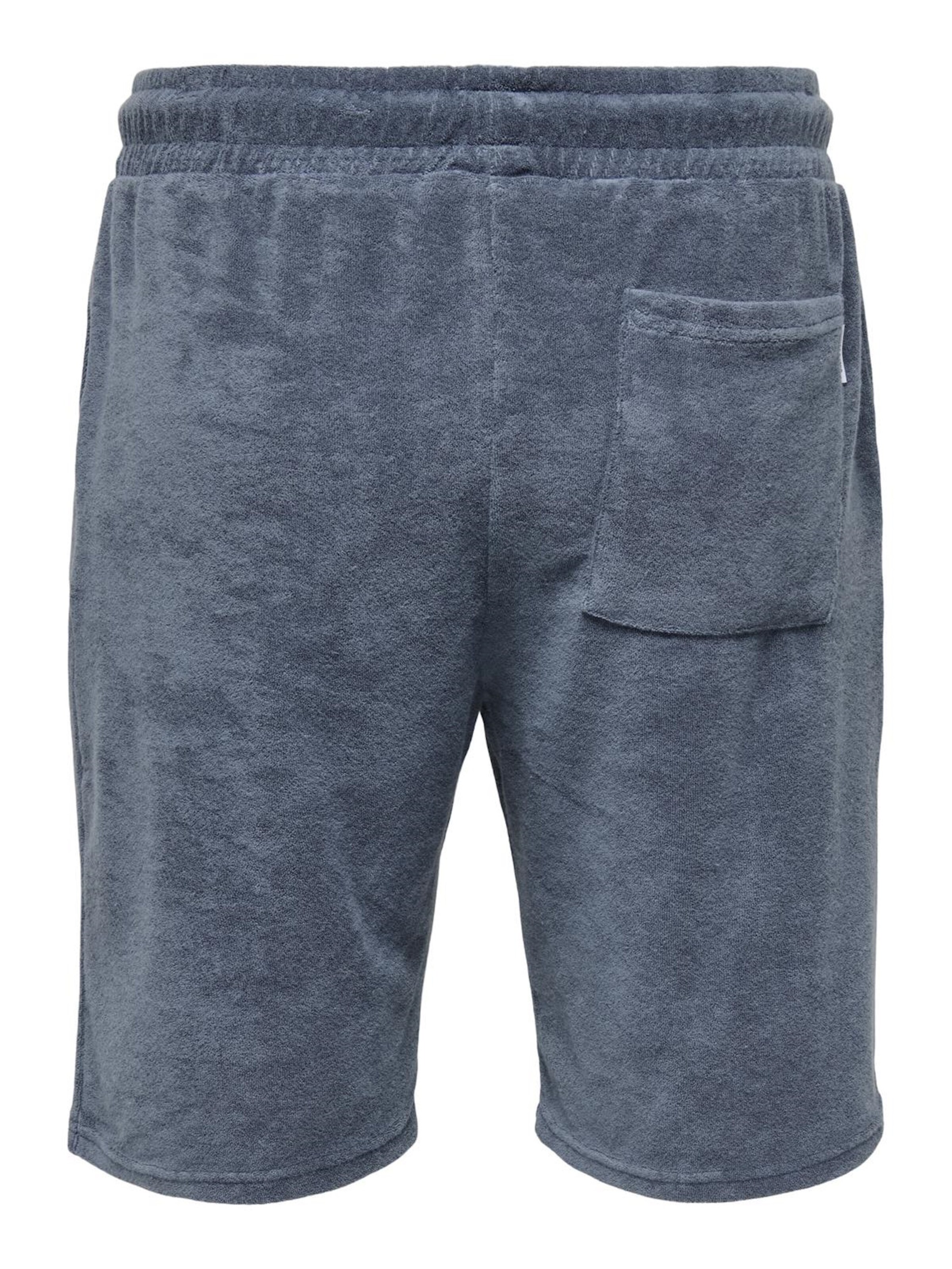 Only & Sons Regular Trousers 'Hellas' in Blue