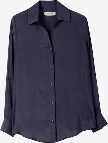 Chemisier 'CAMPBELL' Camomilla Italia en bleu : devant