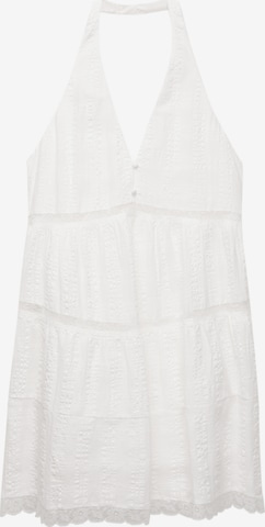 Pull&BearLjetna haljina - bijela boja: prednji dio