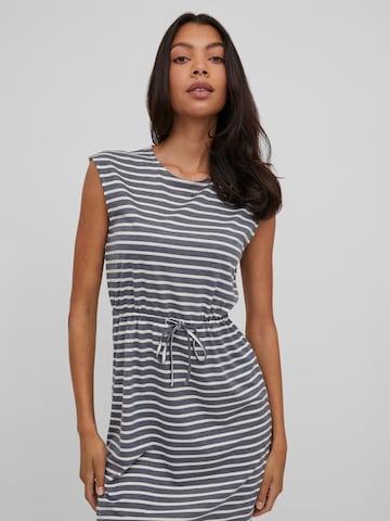 Vila Petite Dress 'Athena' in Blue: front