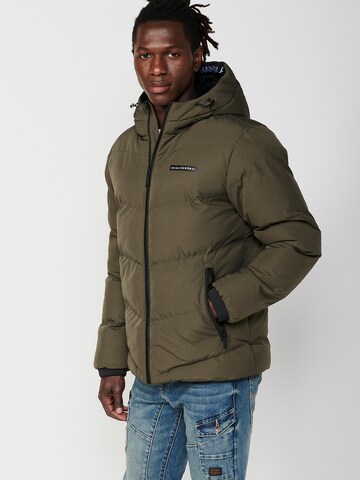 KOROSHI Winter jacket in Green