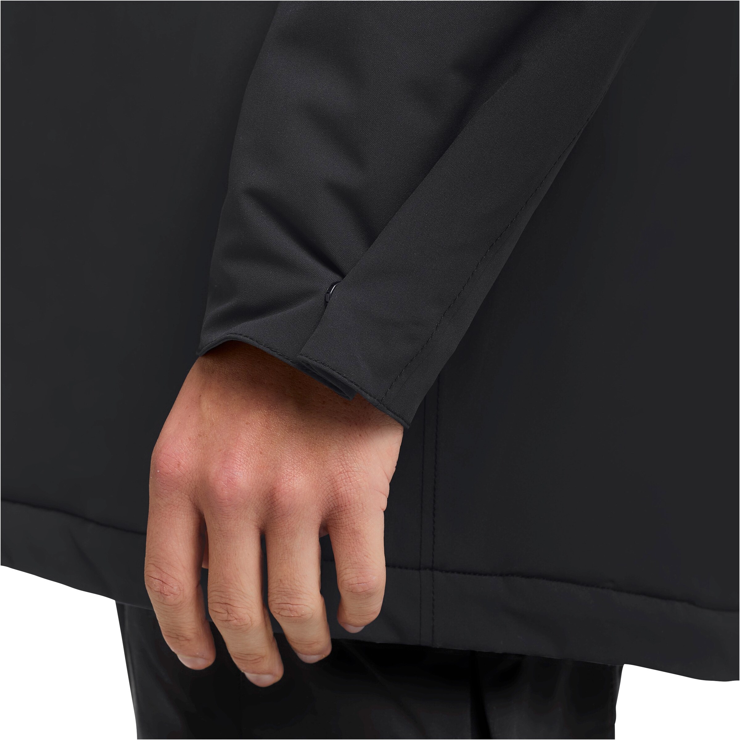 JACK WOLFSKIN Winter Parka in Black