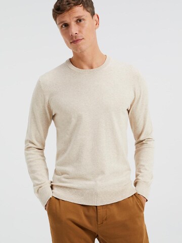 WE Fashion Pullover i beige